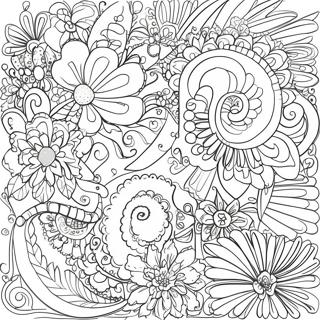 Pagina Para Colorear De Doodle 311-250