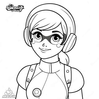 Pagina Para Colorear De Marinette De Miraculous Ladybug 31408-28118