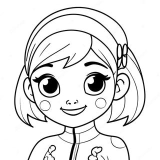 Pagina Para Colorear De Marinette De Miraculous Ladybug 31408-28119