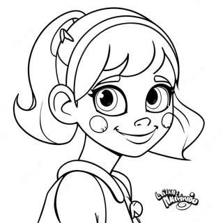 Pagina Para Colorear De Marinette De Miraculous Ladybug 31408-28120