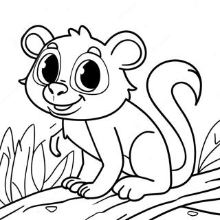 Pagina Para Colorear De Zoboomafoo 31418-28127