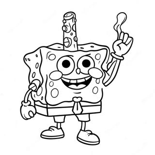 Pagina Para Colorear De Spongebob Stoner 31488-28184