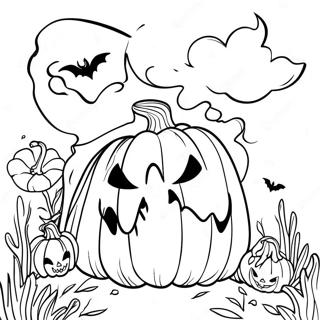 Pagina Para Colorear De Halloween Para Adultos 31568-28247