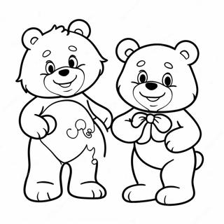 Pagina Para Colorear De Los Primos De Care Bear 31578-28254