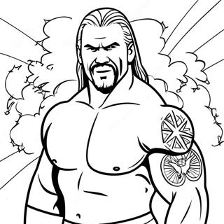 Pagina Para Colorear De Wwe 31638-6740