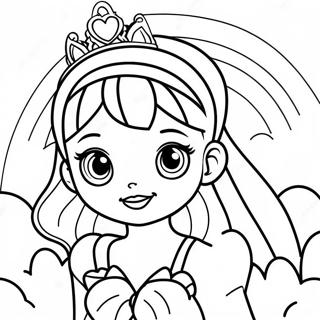 Pagina Para Colorear De Ruby De Rainbow High 31969-16471