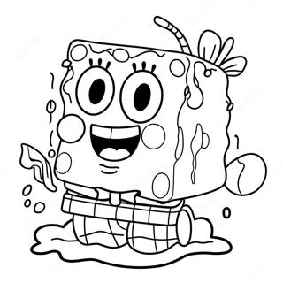 Pagina Para Colorear De Baby Spongebob 32059-16544