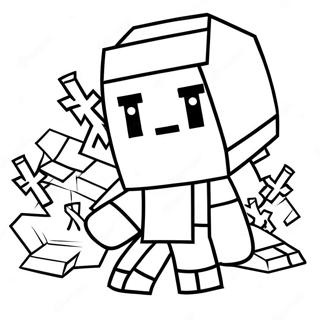 Pagina Para Colorear De Alex De Minecraft 32119-16590