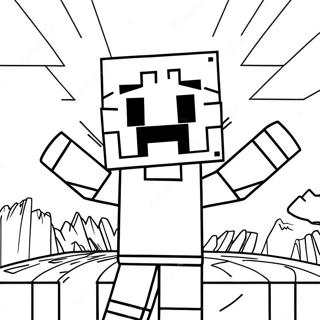 Pagina Para Colorear De Alex De Minecraft 32119-16591