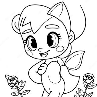 Pagina Para Colorear De Amy Rose 321-258