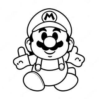 Pagina Para Colorear De Mario Wonder 3228-2634