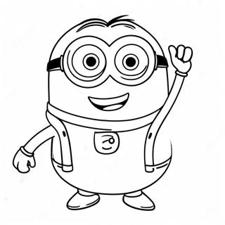 Pagina Para Colorear De Kevin Minion 32389-16806