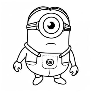 Pagina Para Colorear De Kevin Minion 32389-16807