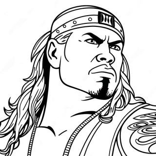 Pagina Para Colorear De Wwe 32439-16847