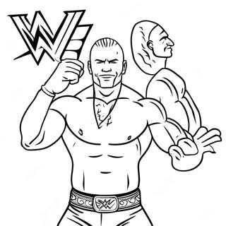 Pagina Para Colorear De Wwe 32510-16894