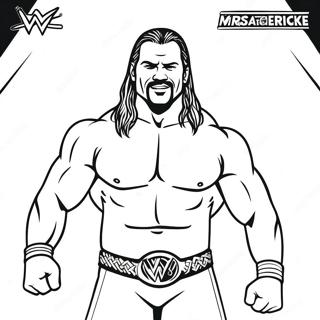 Pagina Para Colorear De Wwe 32510-16896