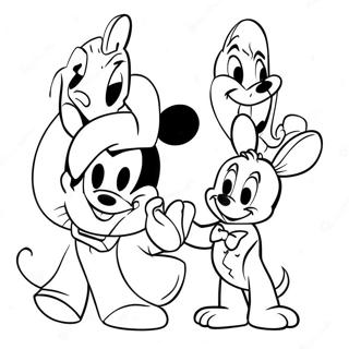 Pagina Para Colorear De Personajes Clasicos De Disney 32632-16988