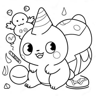 Pagina Para Colorear De Pokemon Feliz Cumpleanos 32771-17094