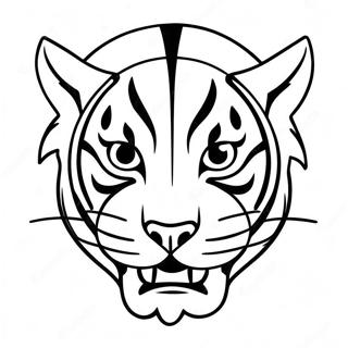 Pagina Para Colorear Del Logo Del Equipo Bengals 3299-2682