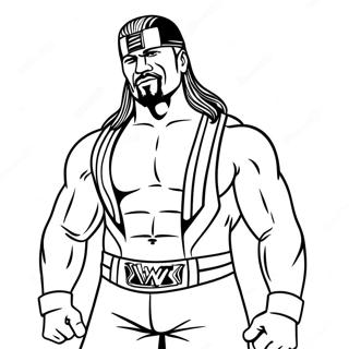 Pagina Para Colorear De La Wwe 33021-17291