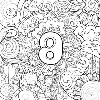 Pagina Para Colorear De Numeros 3309-2692