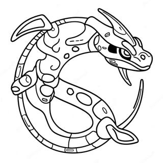 Pagina Para Colorear De Rayquaza 33111-17363