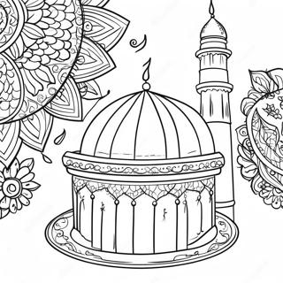 Eid Páginas Para Colorear