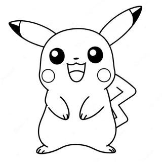 Pagina Para Colorear De Pikachu Among Us 33221-17450