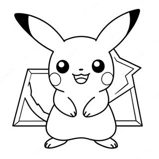 Pagina Para Colorear De Pikachu Among Us 33221-17451