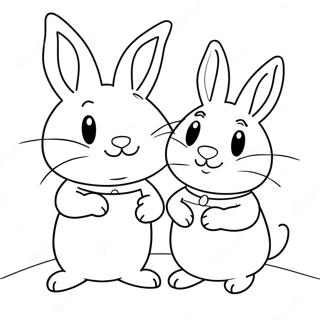 Max Y Ruby Páginas Para Colorear