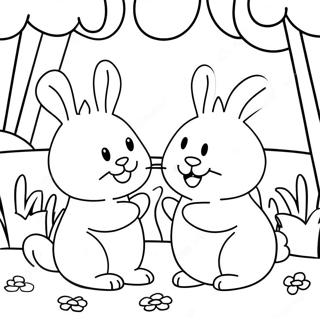 Pagina Para Colorear De Max Y Ruby Jugando En El Jardin 33312-17526