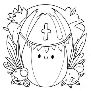 Pagina Para Colorear De Pascua Cristiana 33321-17532