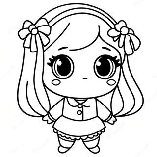 Pagina Para Colorear De Chica Chibi 33331-17539