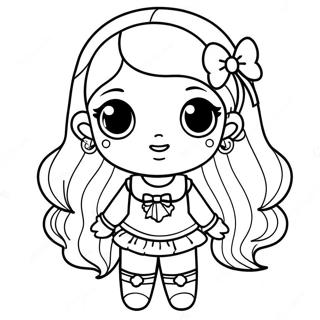 Pagina Para Colorear De Chica Chibi 33331-17540