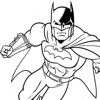 Pagina Para Colorear De Batman En Accion 33362-17565