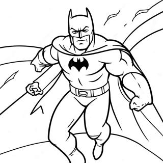 Pagina Para Colorear De Batman En Accion 33362-17566