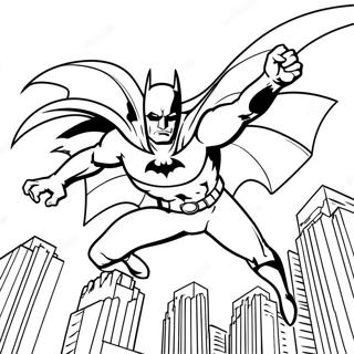 Pagina Para Colorear De Batman En Accion 33362-17568