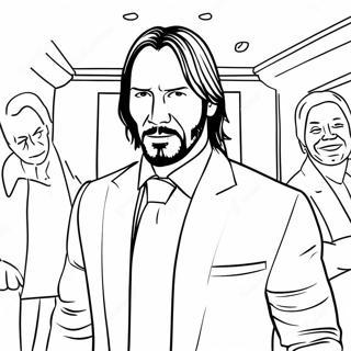 Pagina Para Colorear De John Wick 33401-17596