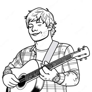 Pagina Para Colorear De Ed Sheeran 33421-17610