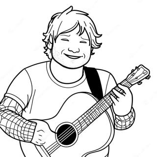 Pagina Para Colorear De Ed Sheeran 33421-17612