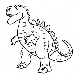 Pagina Para Colorear De Spinosaurus 3369-2738