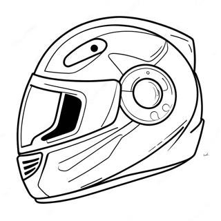 Pagina Para Colorear De Casco De Carreras Genial 33732-17864