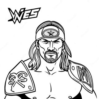 Pagina Para Colorear De Wwe 33781-17900