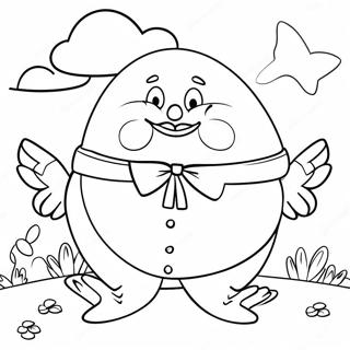 Pagina Para Colorear De Humpty Dumpty 33812-17914