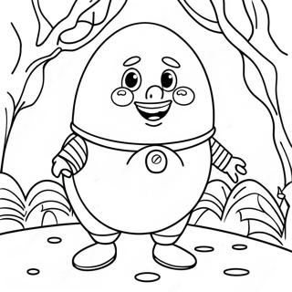 Pagina Para Colorear De Humpty Dumpty 33812-17916