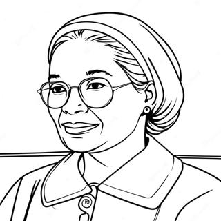 Pagina Para Colorear De La Valiente Rosa Parks 33993-18057