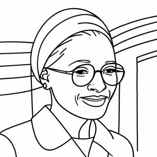 Pagina Para Colorear De La Valiente Rosa Parks 33993-18060