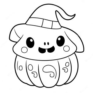 Squishmallow De Halloween Páginas Para Colorear