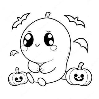 Pagina Para Colorear De Squishmallow De Halloween 34002-18064