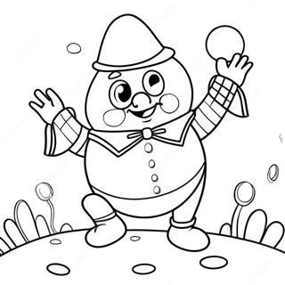 Pagina Para Colorear De Humpty Dumpty Colorido 34113-18154